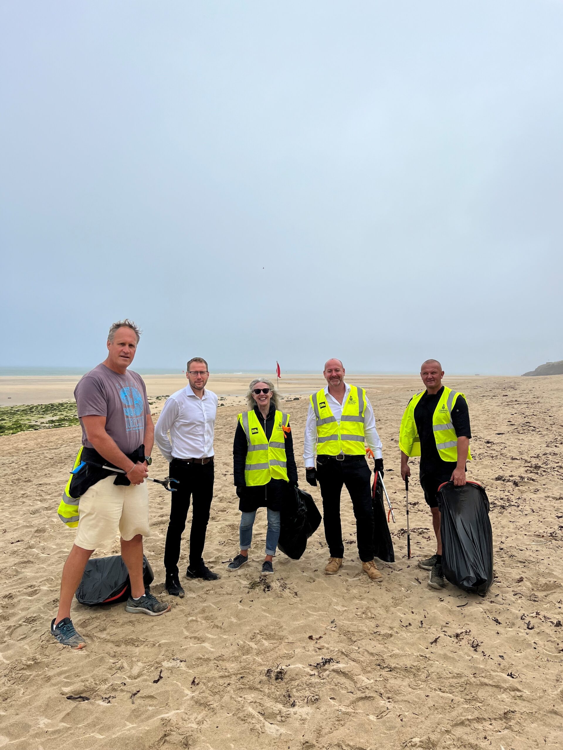 Litter Pick, Hayle North Quay Development West Cornwall, St Ives